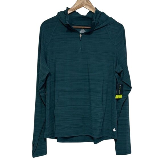 Tek Gear Workout Gear Unisex XXL Ultra Soft Hoodie With Thumbholes Green - Picture 1 of 3